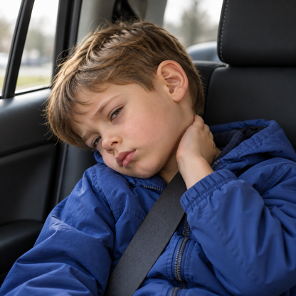 Cojín Dozys: que tu hijo duerma recto y cómodo en el coche