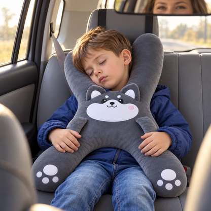 Cojín Dozys: que tu hijo duerma recto y cómodo en el coche