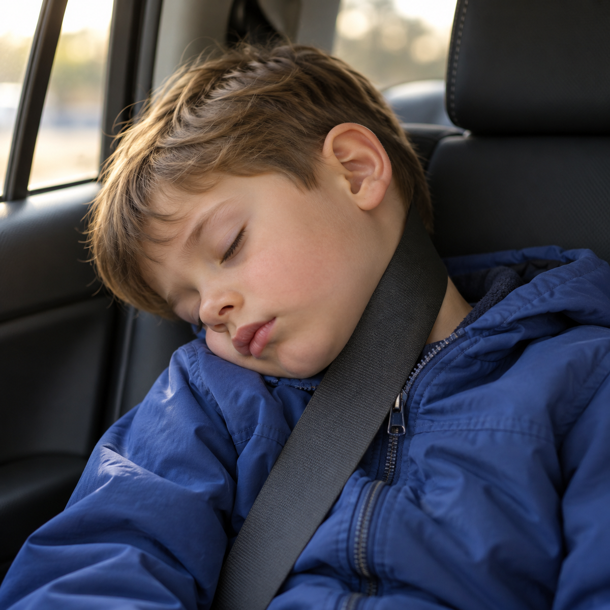 Cojín Dozys: que tu hijo duerma recto y cómodo en el coche